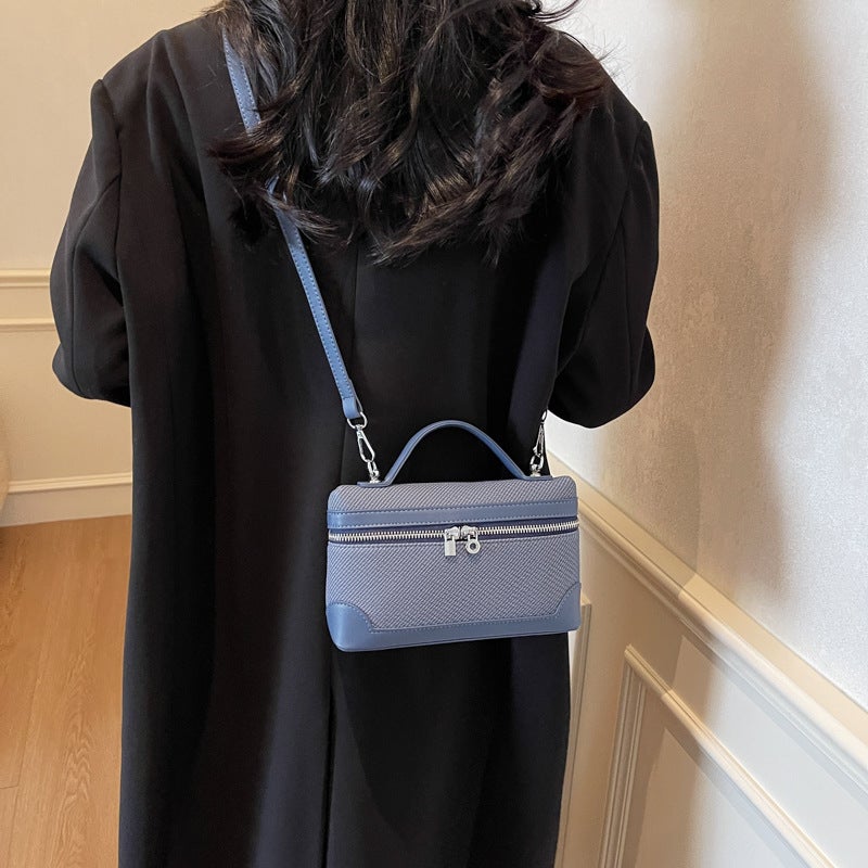 Portable Trendy Briefcase Women'S 2025 Spring New Fashionable Casual Shoulder Crosbody Bag Korean Style Niche High-End Sense - Image 5