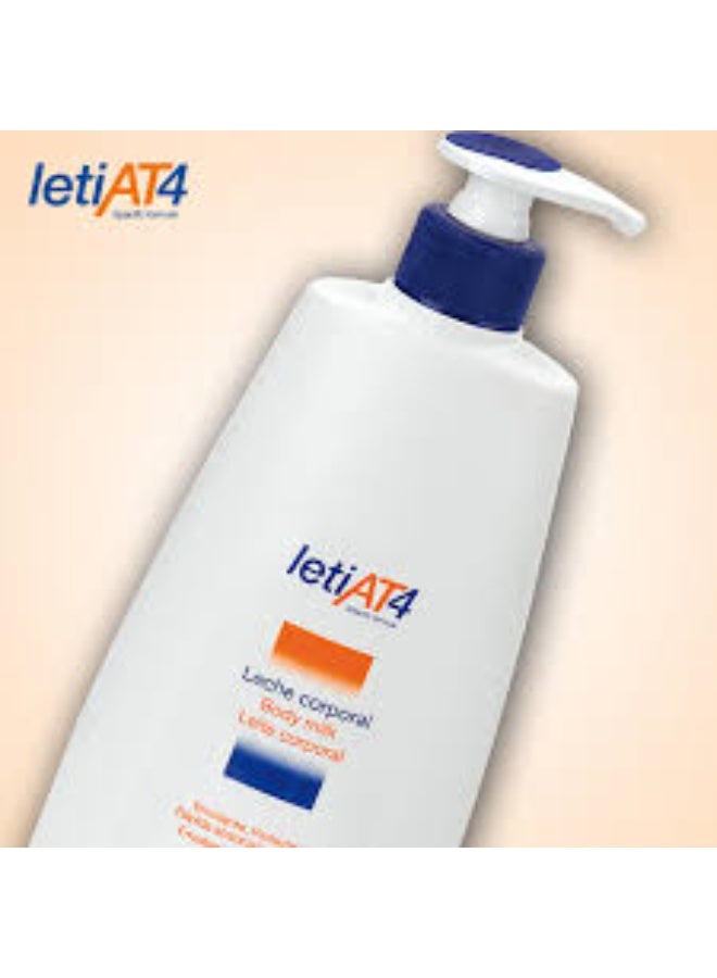 Leti AT 4 Atopic Skin Body Milk 500ml - Image 4