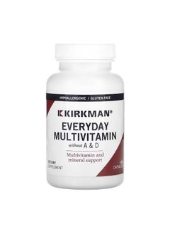Kirkman Labs Everyday Multivitamin without A and D 180 Capsules  - Image 1