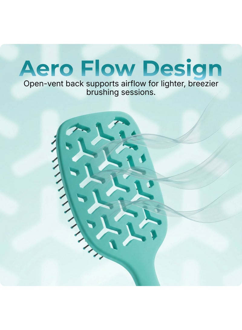 Glitters AquaFlex Detangling HairBrush - Image 2
