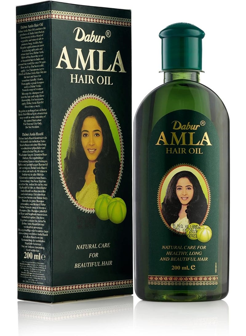 دابر زيت دابر أملا للشعر الناعم/الطويل 200 مل - عبوة من 3 قطع - Image 1