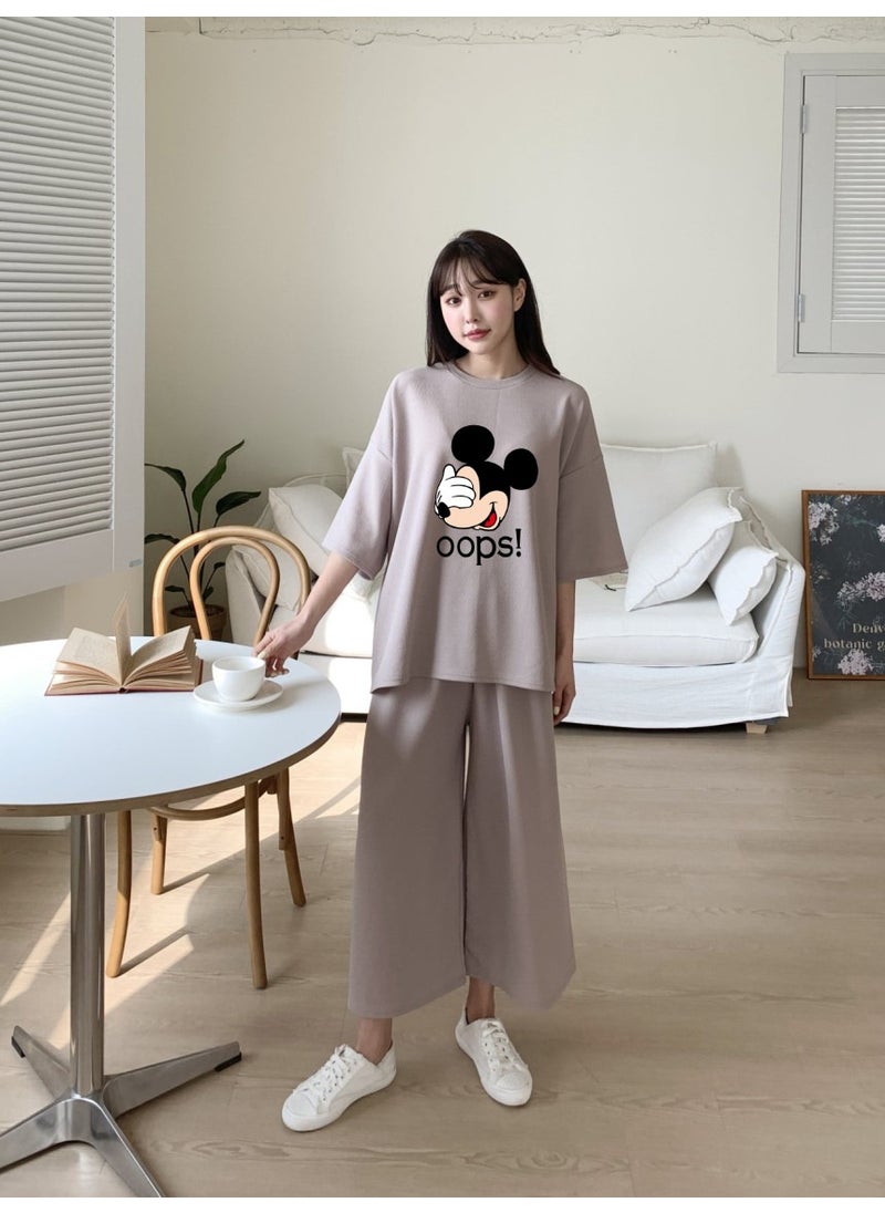2024 Chic Casual Two-Piece Set Womens Trendy Black