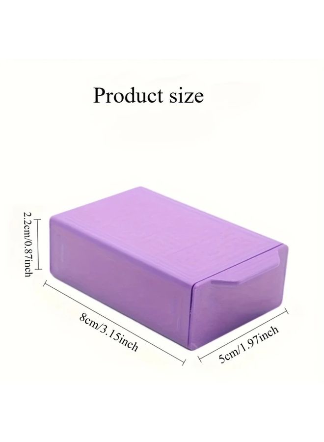 Magic Box Purple Push Pull Puzzle Prop for Magician Close Up Performance - Image 2