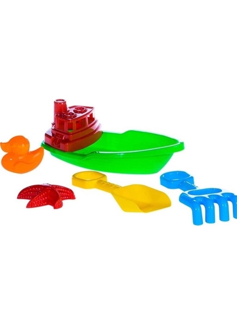 Erdem Oyuncak - Erdem Toy Fishing Boat Beach Sea Toy EBT-101 - Image 1
