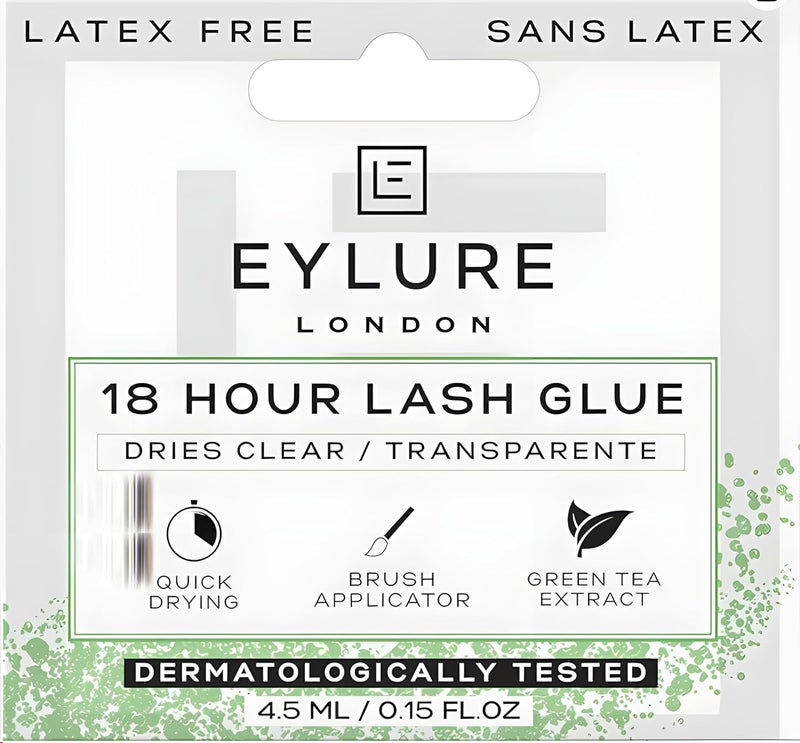 EYLURE 18H Lash Glue Brush Applicator Latex Free Clear - Image 1
