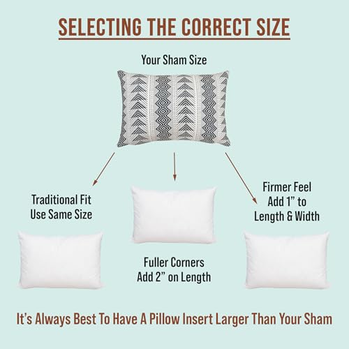 Pillowflex Premium Polyester Throw Pillow Insert - 21x27 - Ultra Soft Large Rectangle Throw Pillow, Couch Sham, Lumbar, Back, Sofa - Machine Washable - Decorative Accent Form - 1 Soft Pillow - Image 2