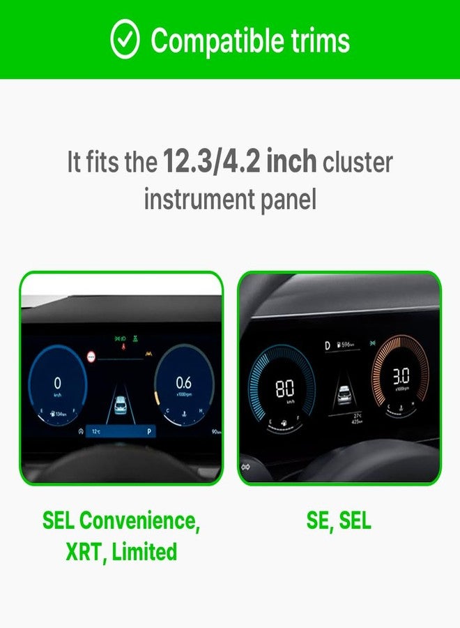 FICS Car Phone Holder for Hyundai Tucson Facelift 2024 2025 2026 - Instrument Panel Mount, Custom-Fit SUV Interior Accessory for Navigation, No Adhesive or Tools Needed - Image 2