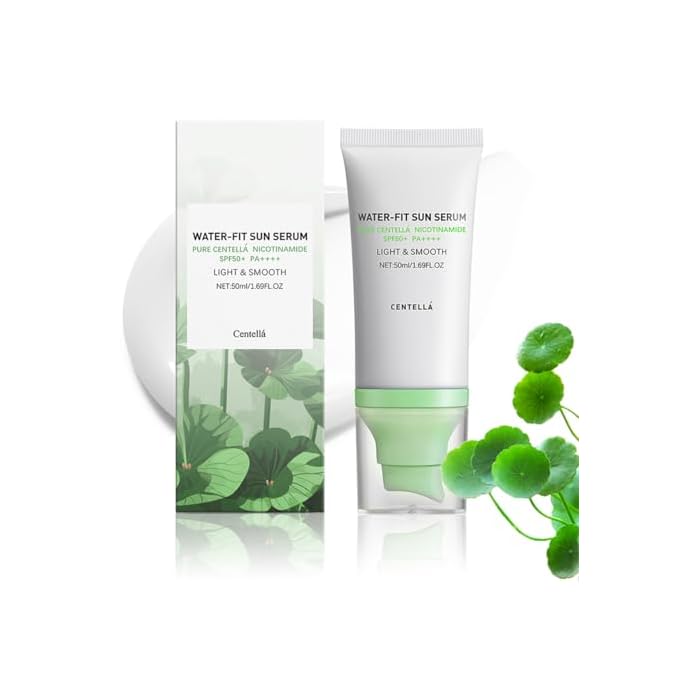 𝐶𝑒𝑛𝑡𝑒𝑙𝑙á Sunscreen SPF50 PA++++, 50ML Madagascar Face Sun Screen Long-Lasting Protection (1 PCS)