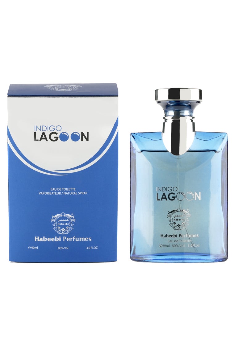 حبيبي بيرفيومز حبيبي للعطور إنديجو لاجون ماء تواليت 90 مل  - Image 1