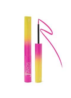 Juvia's Place Juvia's Place Garden Of Juvia's Liquid Liner Pink Hibiscus - Bright Fushia Pink, Long-lasting Liquid Liner, Intense Color Liquid Makeup, Cruelty-free Liquid Liner, Smudge-proof Makeup Liner 