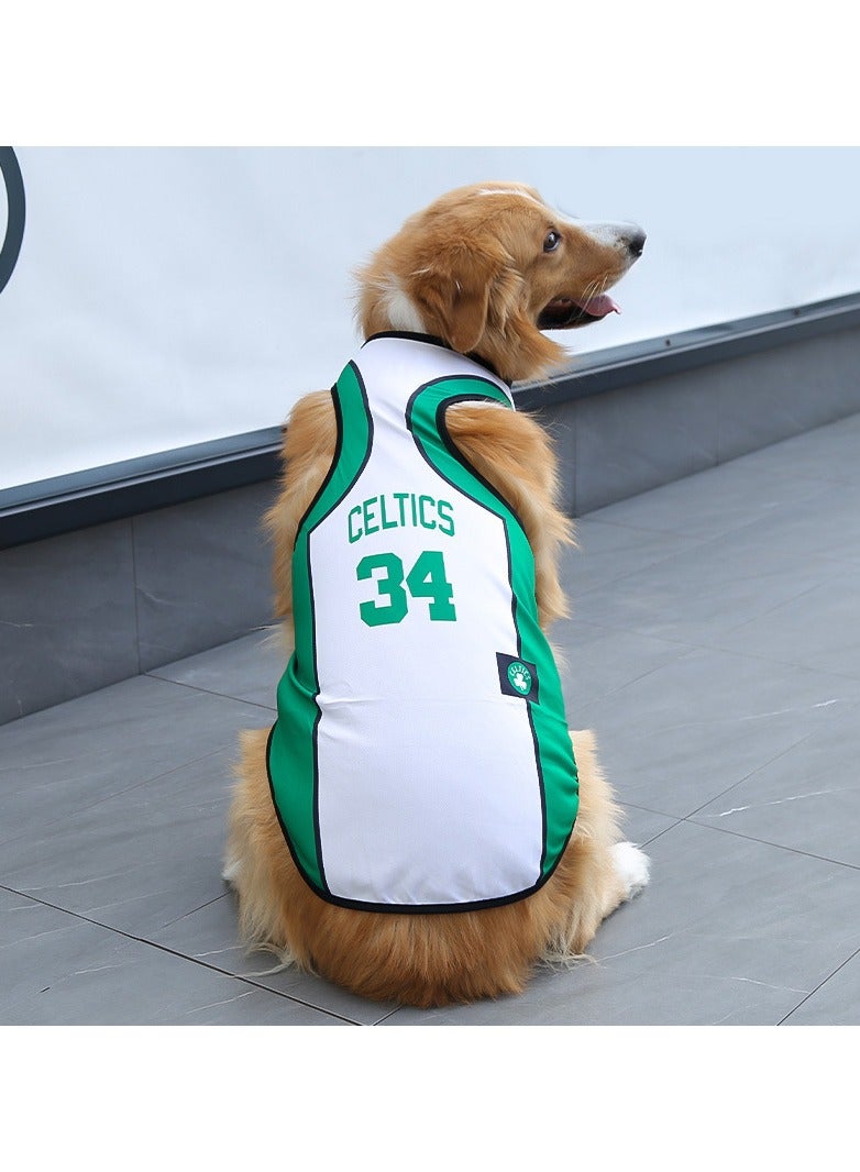 Suitable For Pets Weighing 5-7 Pounds, Team Star Pet Jersey 40CM