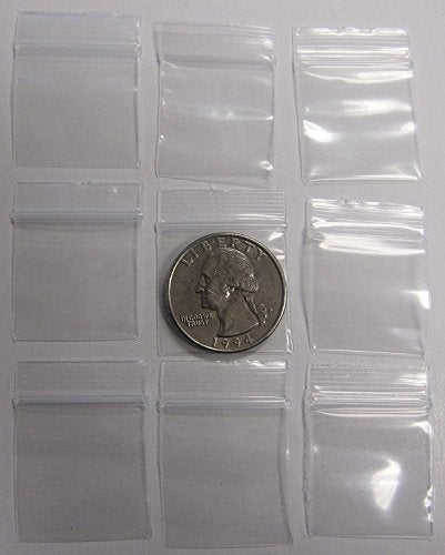 iMBAPrice 2000 - (1'' x 1'') Clear Reclosable Zipper Bags, Total 2000 Bags - Image 3