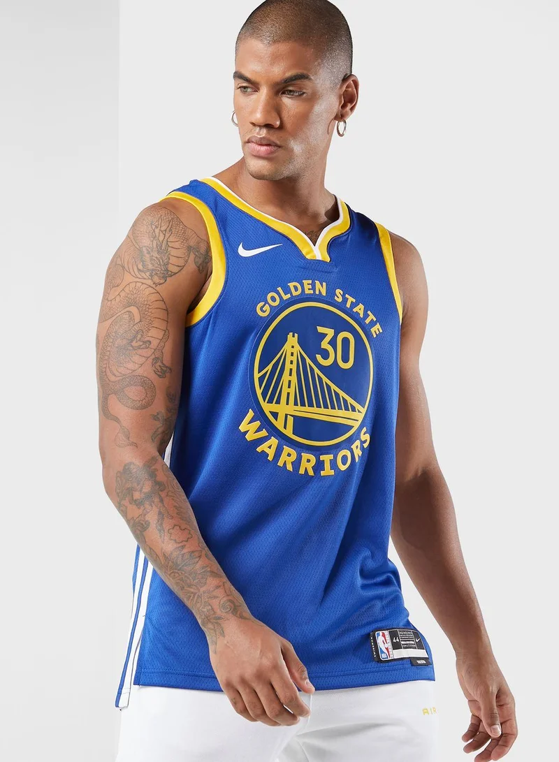 Nike Men’s Golden State Warriors Dri-FIT NBA Icon Edition Swingman Jersey - 2022/23