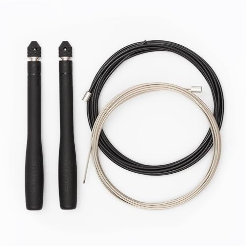 Elite Jumps Bullet COMP Jump Rope Speed Jump Rope for Double Under WOD Training High Performance Professional Speed Rope for Training and Fitness Lightweight Durable Skip Rope for Workout - Image 1