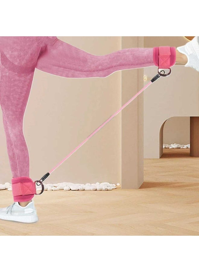 Zesen Ankle Resistance Bands with Cuffs, Perfect for Home Workouts and Fitness Training, Resistance Bands for Leg Training Exercise Equipment, Kickbacks Hip Gluteus Training Exercises - Image 5