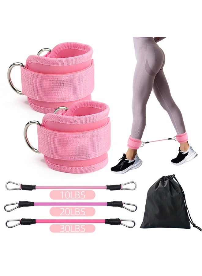 Zesen Ankle Resistance Bands with Cuffs, Perfect for Home Workouts and Fitness Training, Resistance Bands for Leg Training Exercise Equipment, Kickbacks Hip Gluteus Training Exercises - Image 1
