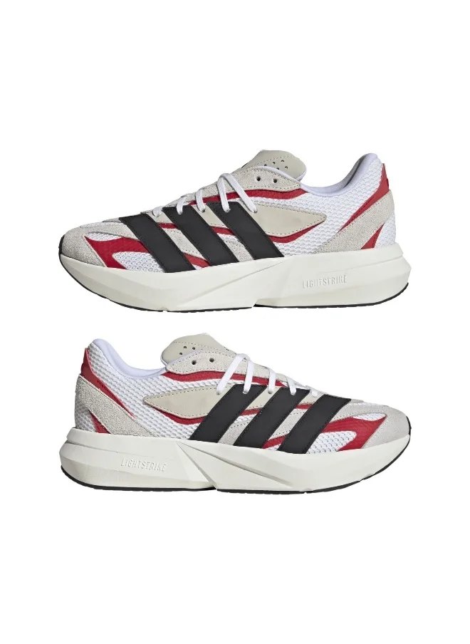 اديداس Adidas Lightblaze White Running Shoes For Men 3.5