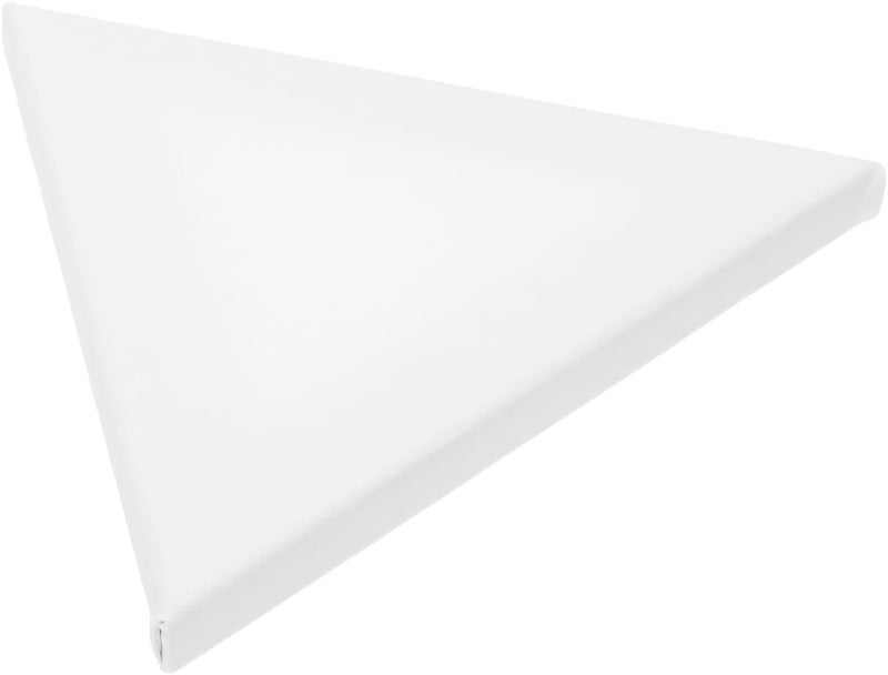 FUOYLOO Irregular Triangle Canvas Panels Cotton Painting Boards for Oil and Acrylic Painting Sturdy Drawing Board Suitable for Students and Hobbyists - Image 1