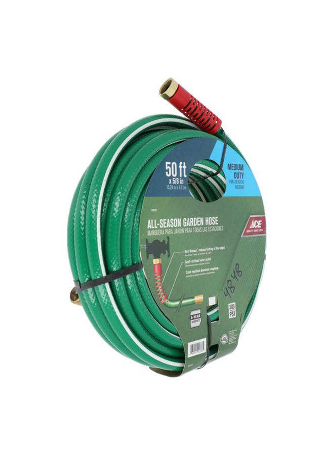 آيس خرطوم حديقة لجميع المواسم باللونين الأخضر والأبيض 50 قدمًا × 5/8 بوصة - Image 2