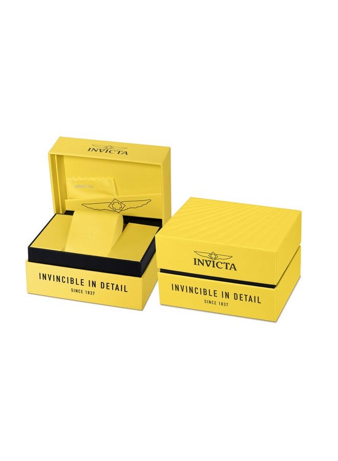 Invicta ساعة كواتز نسائية من الفولاذ المقاوم للصدأ مع حزام من الفولاذ المقاوم للصدأ، لونين، 18 (الموديل: 21733، 21734) - Image 3