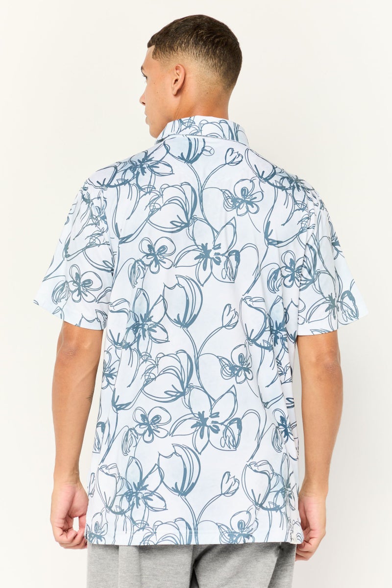 PUMA تي شيرت بولو قصير الأكمام للرجال، ملابس رياضية، في الهواء الطلق، متعدد الألوان - Image 3