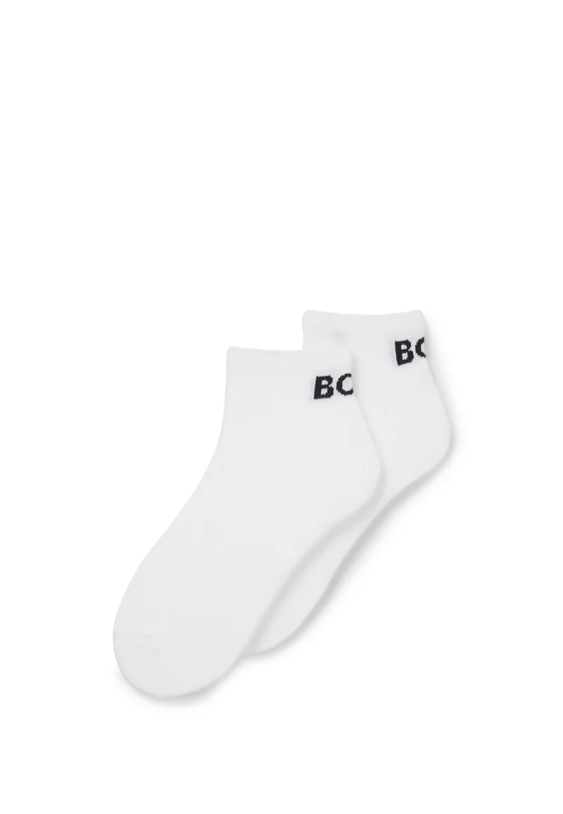 بوس جوارب بطول الكاحل قطعتين من قماش مطاطي