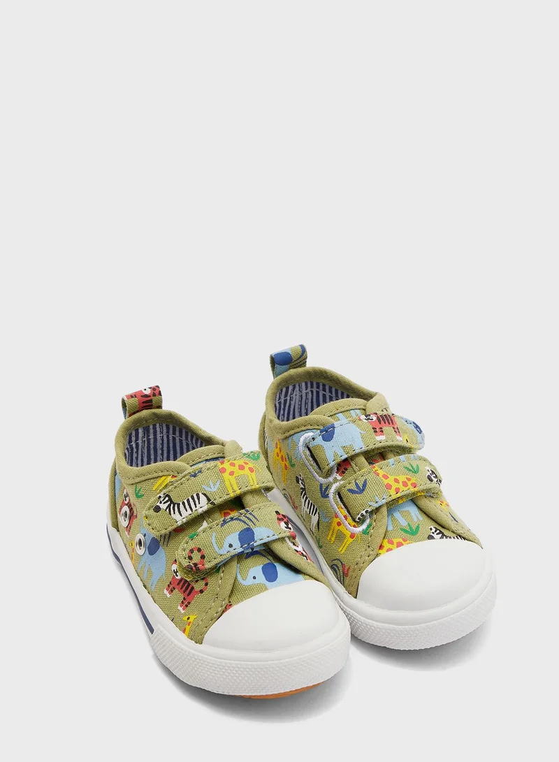 JoJo Maman Bebe Kids Canvas Pumps Sneaker