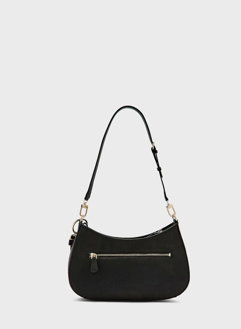 GUESS Noelle Top Zip Satchel Bag