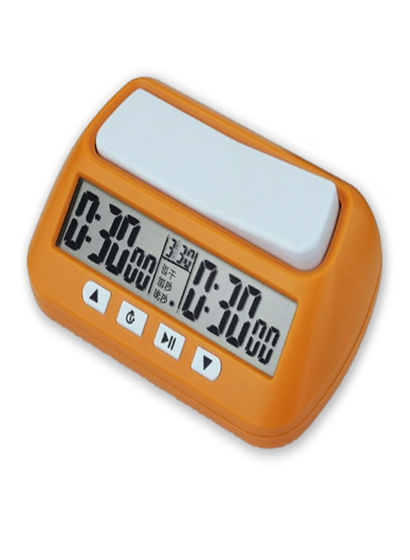 Professional Chess Clock Electronic Board Game Competition Hour Meter Compact Count Up Down Timer - Image 1