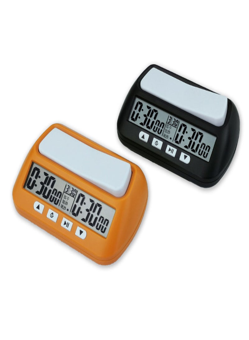 Professional Chess Clock Electronic Board Game Competition Hour Meter Compact Count Up Down Timer - Image 5