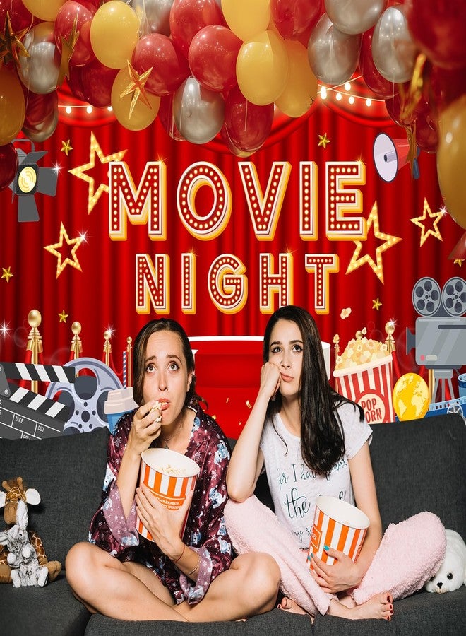 افيزانو خلفية عرض أفلام من Avezano، لافتة زينة لحفلات ليلة الأفلام، يعرض الآن، خلفية عيد ميلاد بطابع سينمائي، سجادة حمراء، حفل توزيع جوائز، لوازم لافتات حفلات الكبار (6 × 3.6 قدم) - Image 3