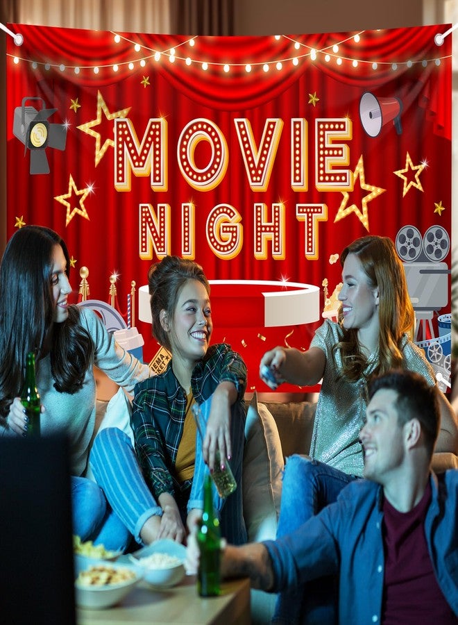 افيزانو خلفية عرض أفلام من Avezano، لافتة زينة لحفلات ليلة الأفلام، يعرض الآن، خلفية عيد ميلاد بطابع سينمائي، سجادة حمراء، حفل توزيع جوائز، لوازم لافتات حفلات الكبار (6 × 3.6 قدم) - Image 5