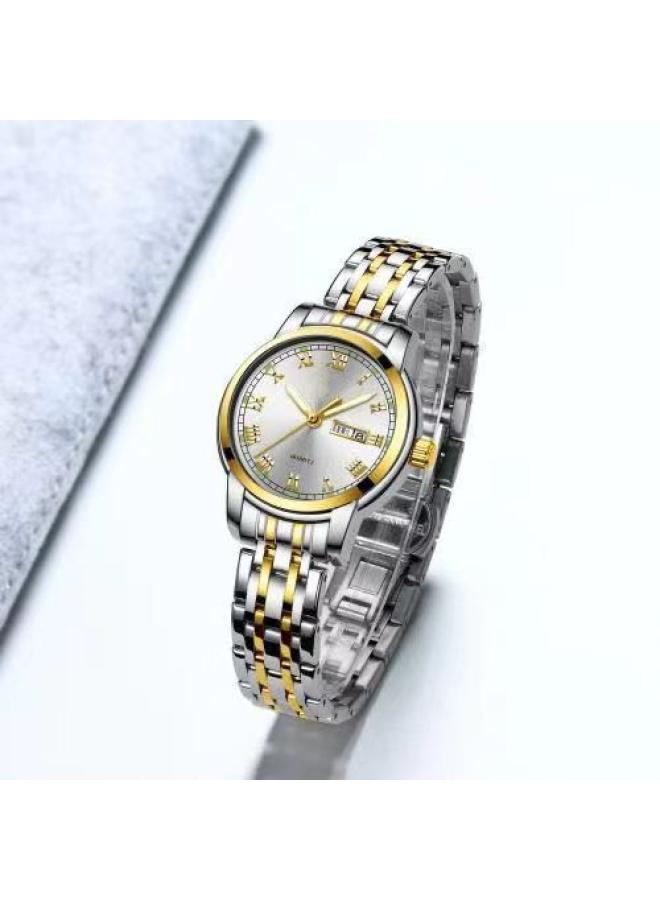 Hong Kong Style Round Small Incense Chain Watch Women A Generation Of Hair Forest Waterproof Thin Belt Compact Temperament Literary Retro