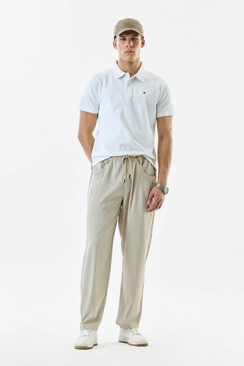 SNITCH بنطلون بقصة مستقيمة مطاطي