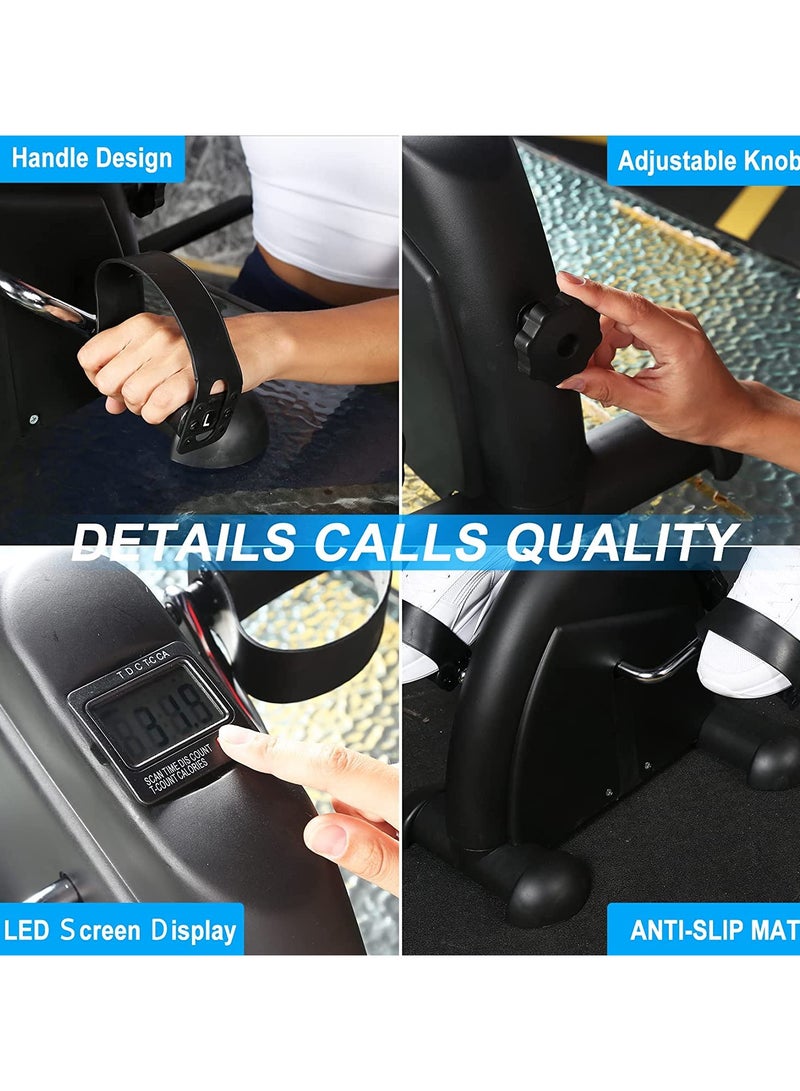 مصغرة دواسة آلة مع عرض الكريستال السائل، قابل للتعديل المقاومة الداخلية دراجة خطوة آلة . - Image 3