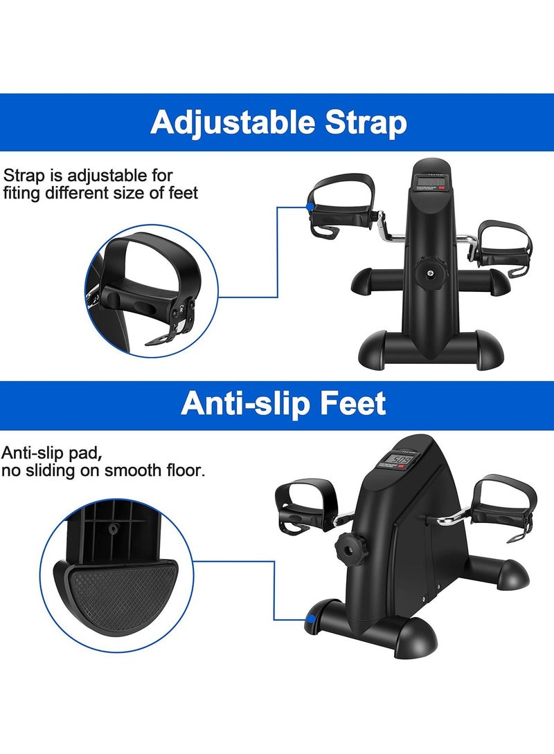 مصغرة دواسة آلة مع عرض الكريستال السائل، قابل للتعديل المقاومة الداخلية دراجة خطوة آلة . - Image 4