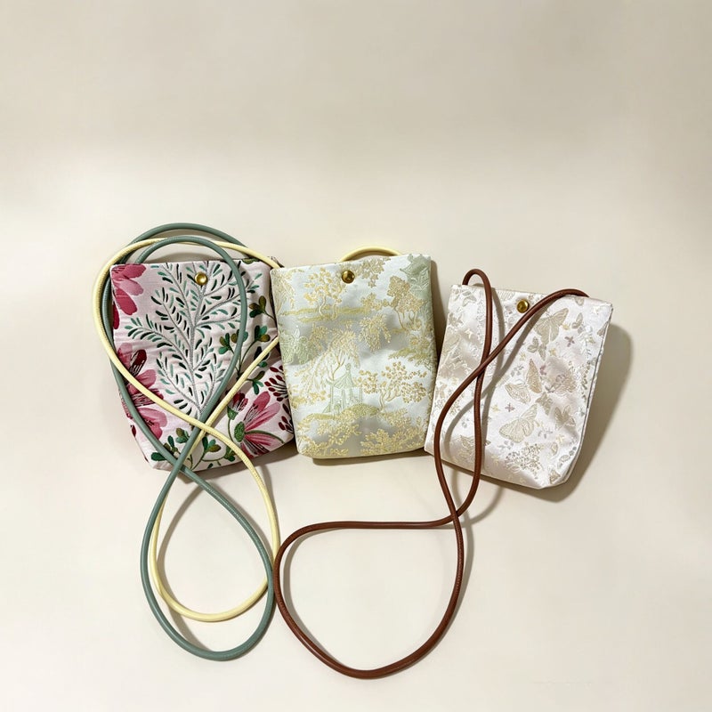 Ethnic Embroidered Crossbody Phone Bag - Image 4