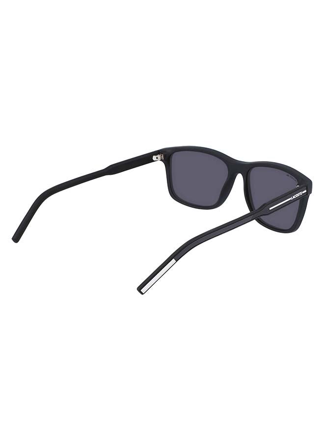 LACOSTE Unisex Full Rimmed Modified Rectangular Frame Sunglasses - Lens Size: 56 mm - Image 5