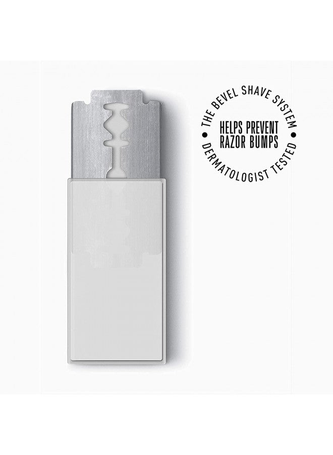 Bevel Bevel Safety Razor Replacement Blades 20 Pack, Double Edge Safety Razor for Men Blades to Prevent Razor Bumps and Skin Irritation, Single Blade Razor Refills,20 Count (Pack of 1) - Image 5