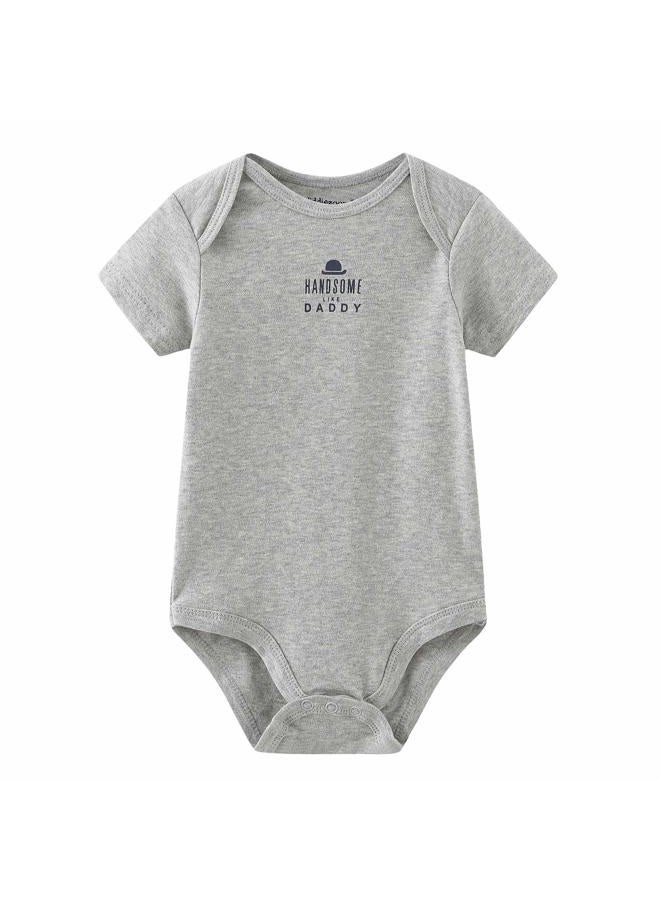Kiddiezoom Baby Layette Set Baby Boys' 9-Piece Bodysuits Pants Set Toddler Girl Boy Unisex Baby Gift Sets, Tp27 Set, 6-9 Months - Image 3