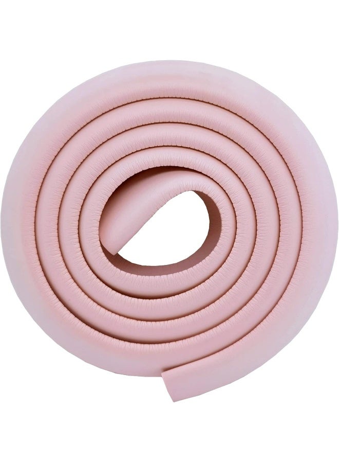 M2cbridge L Shape Extra Thick Furniture Table Edge Protectors Foam Baby Safety Bumper Guard 6.5 Ft (Pink(6.5ft x 2)) - Image 2
