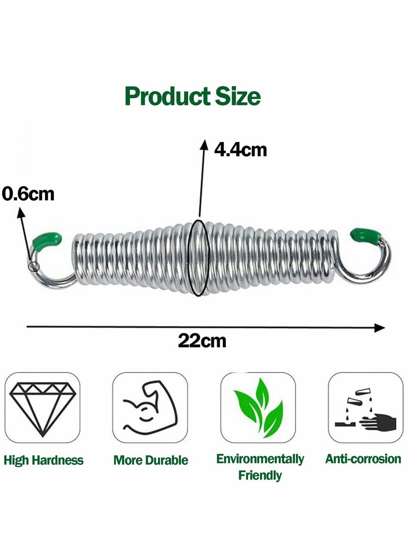 Excefore Hammock Spring,Premium Porch Swing Springs Hold up to 600kg Heavy-Duty Chrome Hammock Hanging Chair Spring  - Image 5