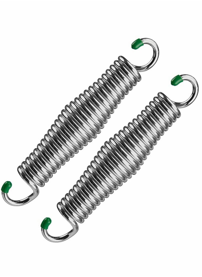 Excefore Hammock Spring,Premium Porch Swing Springs Hold up to 600kg Heavy-Duty Chrome Hammock Hanging Chair Spring  - Image 1