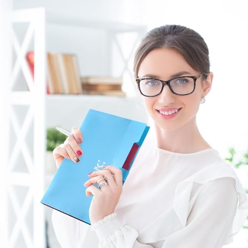 Corslet Expanding File Folder, 5 Pockets Accordion A4 Letter Size Paper Receipt Document Document Organizer Bag Accordian Filing Folder for Classroom, Home Office and Travel File Folders for Documents - Image 4