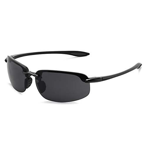 JULI Eyewear Nylon Polarized Sunglasses for Men Women Driving Fishing Baseball Driving - Image 1