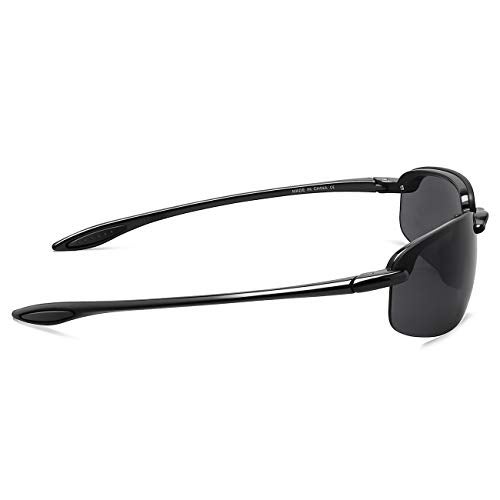JULI Eyewear Nylon Polarized Sunglasses for Men Women Driving Fishing Baseball Driving - Image 5