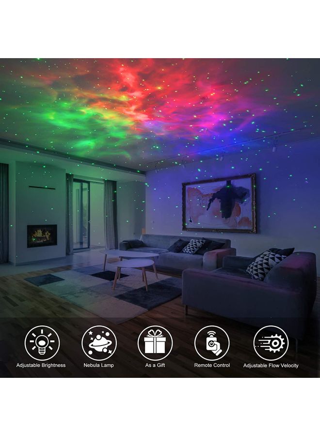 Alyashmac Remote Control LED Smart Projector Light Multicolour - Image 2