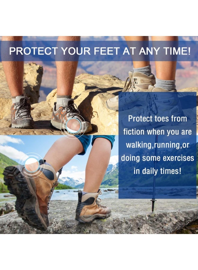 40 PCS Gel Heel Blister Patch Adhesive Waterproof Hydrocolloid Heel Protector, Heel protection pads,  for Foot Toe Heel Blister Recovery and Prevention Guard Skin Rubbing - Image 3