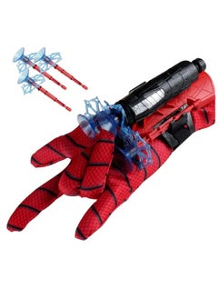 Spiderman Web Shooter for Kids, Super Hero Launcher Gloves, Spider Man Wrist Launcher, Educational Toys, Spiderman Costume Cosplay Hero Gift