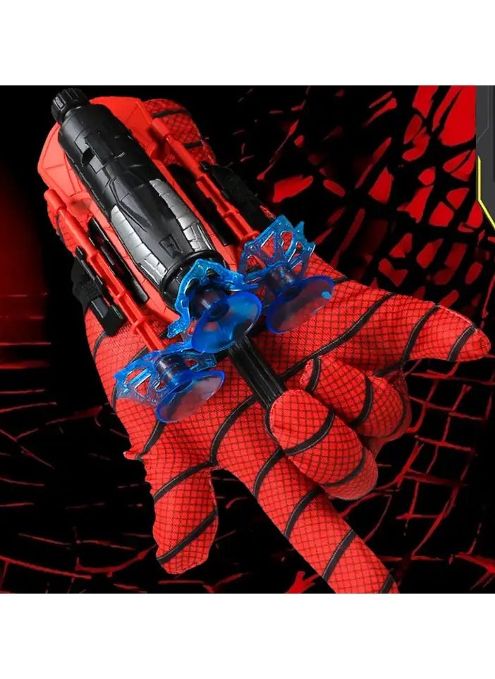 Generic - Spiderman Web Shooter for Kids, Super Hero Launcher Gloves, Spider Man Wrist Launcher, Educational Toys, Spiderman Costume Cosplay Hero Gift - Image 1